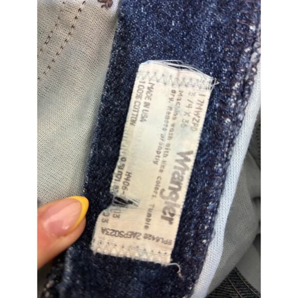 Vintage 80's Wrangler Jeans High Waisted Rodeo Jeans Sz 4 Women's Cowboy Ranch - Picture 5 of 5